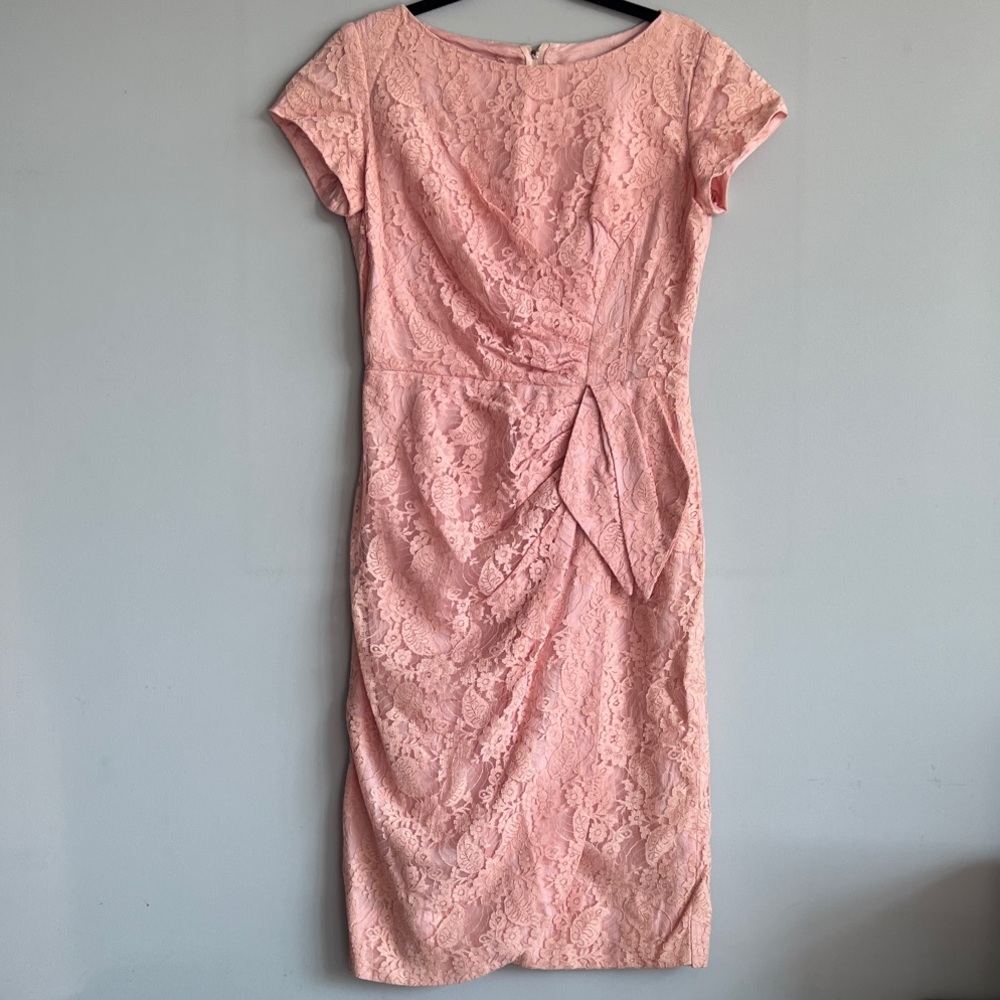 Vintage Lace Midi Dress